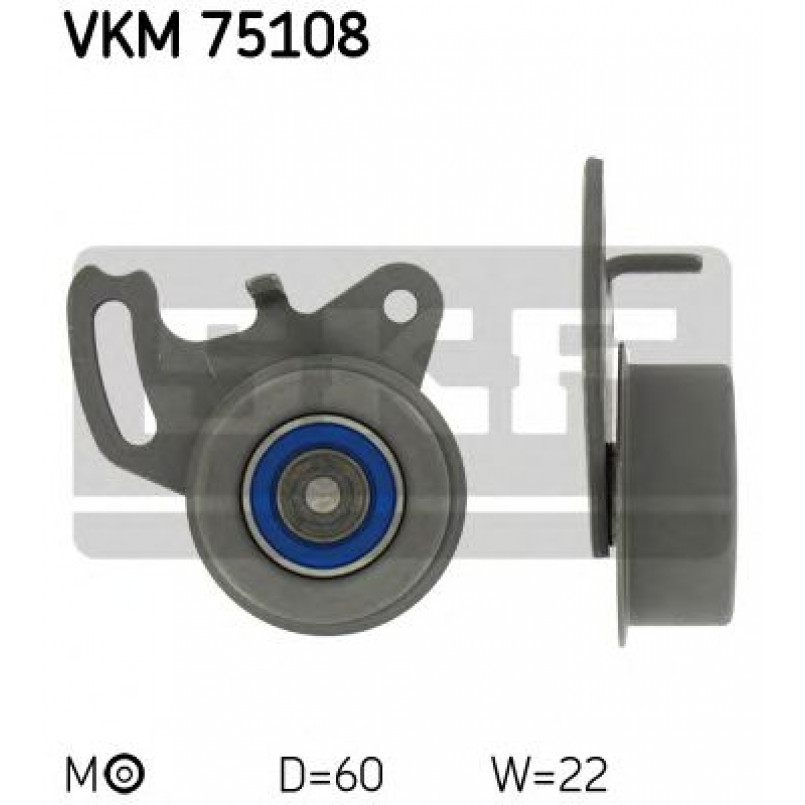 VKM 75108 SKF Ролик модуля натягувача ременя
